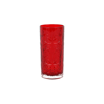 Vietri Barocco High Ball - Ruby